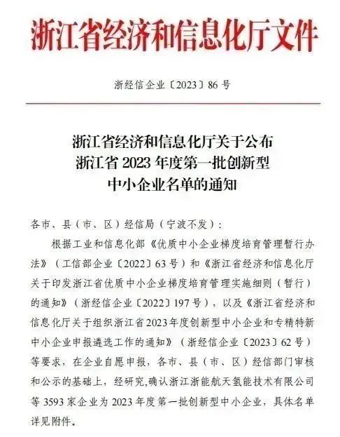 奋斗不息 创新不止|金鹭装饰、必赢双双荣获“2023年度创新型中小企业”称号